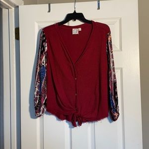 Cropped sweater- Light